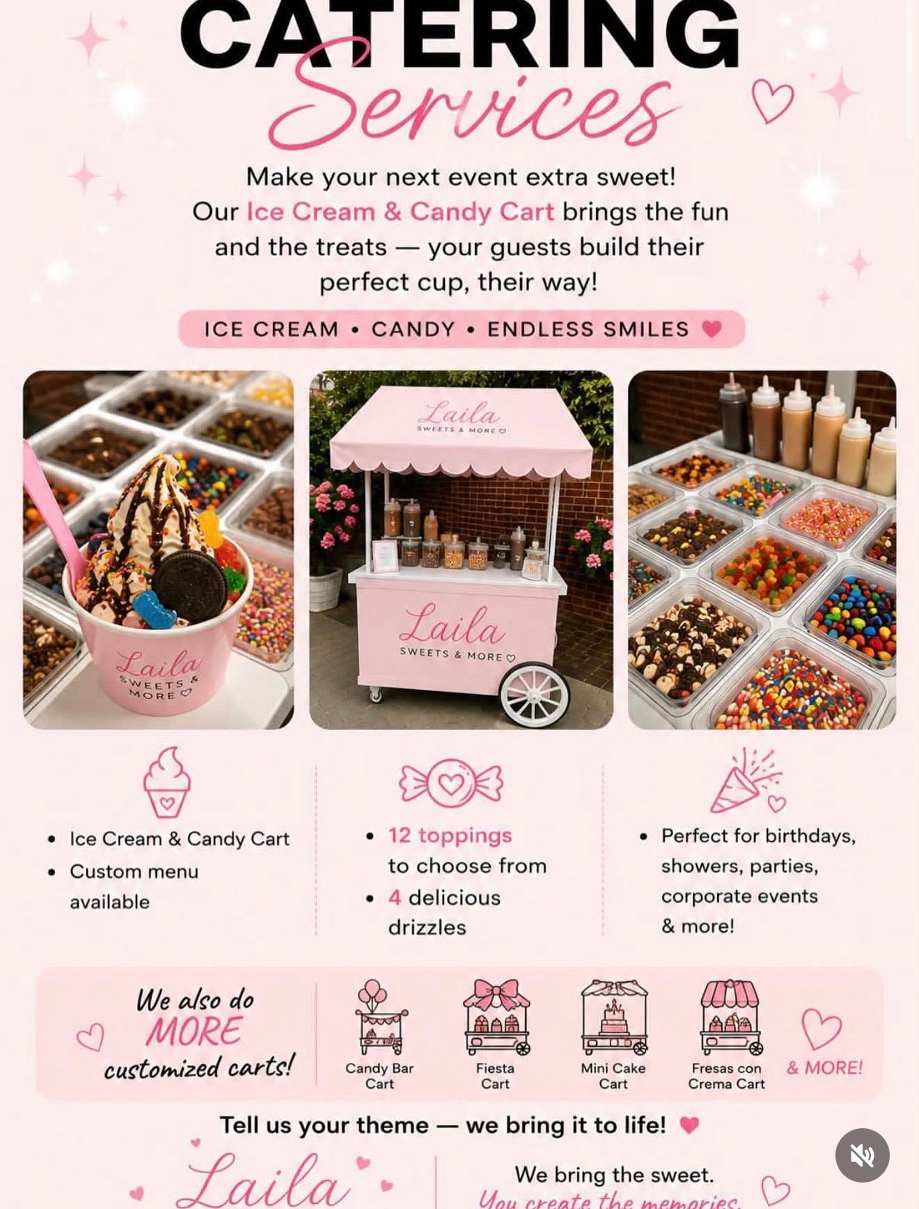Laila’s Sweets Cart