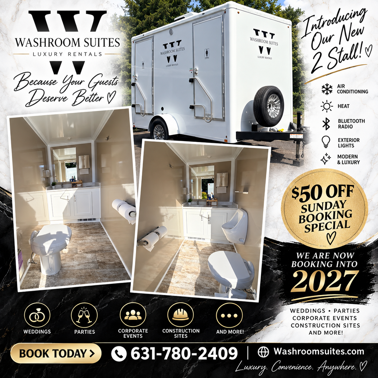 Washroom suites